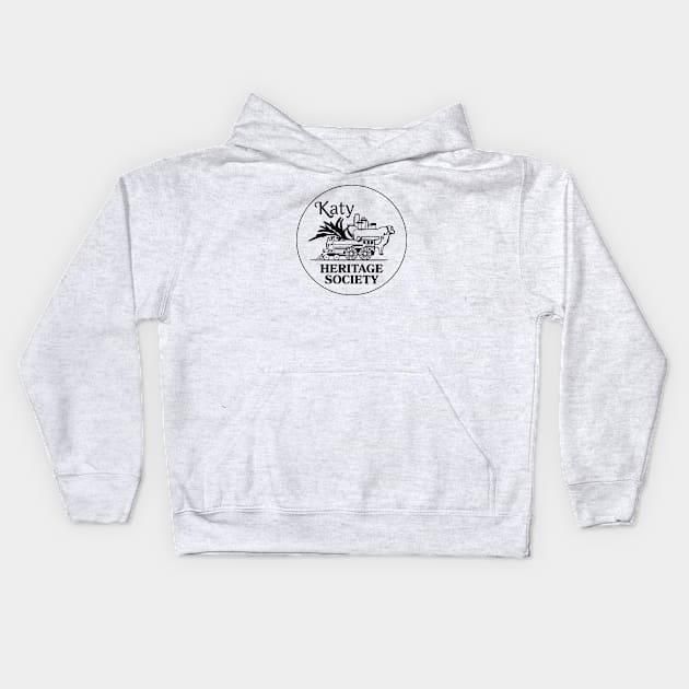 Katy Heritage Society Logo Kids Hoodie by Katy Heritage Society